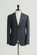 Elijah Navy Prince of Wales Check 3-Piece Suit - Jacket