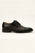 Erling Derby Leather Shoes - Black