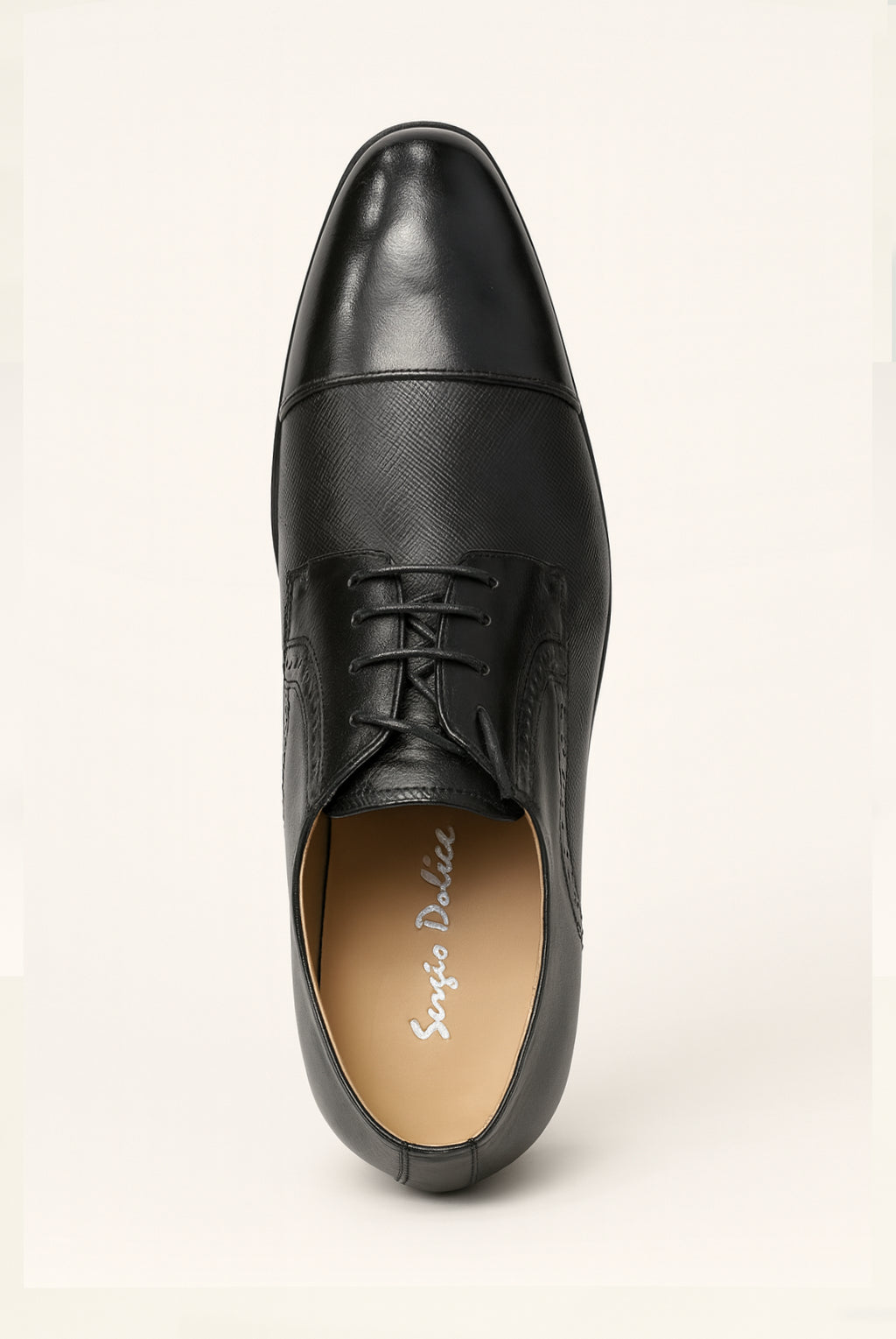 Erling Derby Leather Shoes - Black