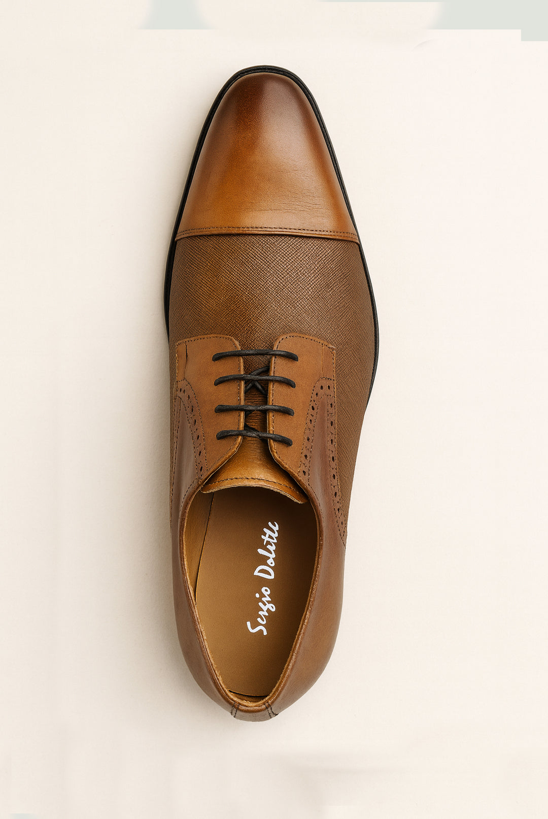 Erling Derby Leather Shoes - Brown