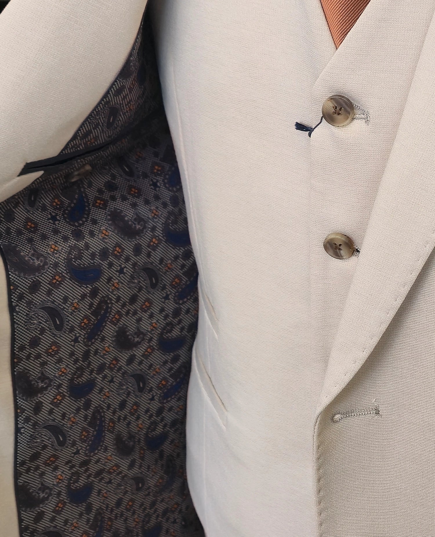 Matteo 3 Piece Suit - Stretch Stone Jacket