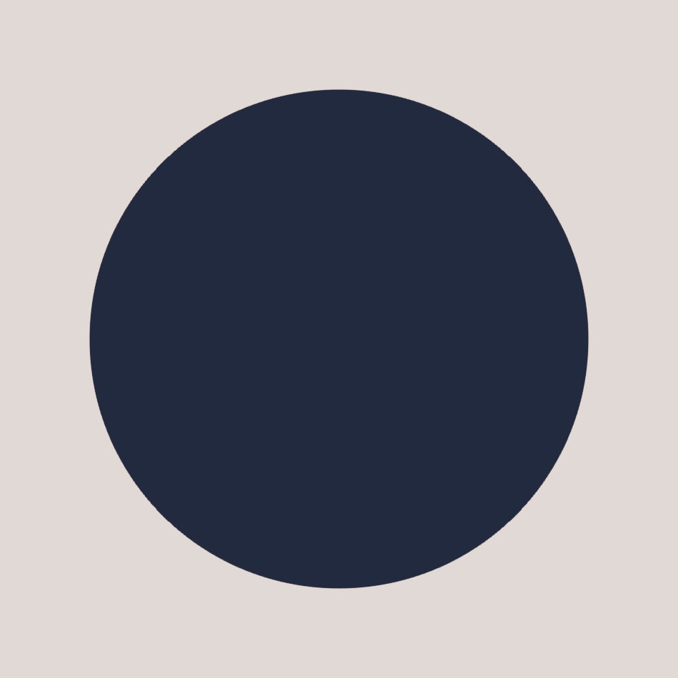 Plain Satin Tie - French Navy