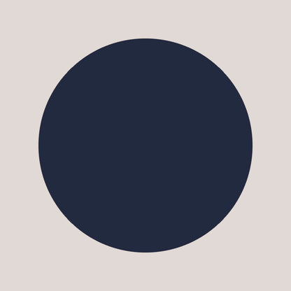 Plain Satin Tie - French Navy