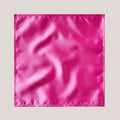Plain Satin Hankie - Fuchsia