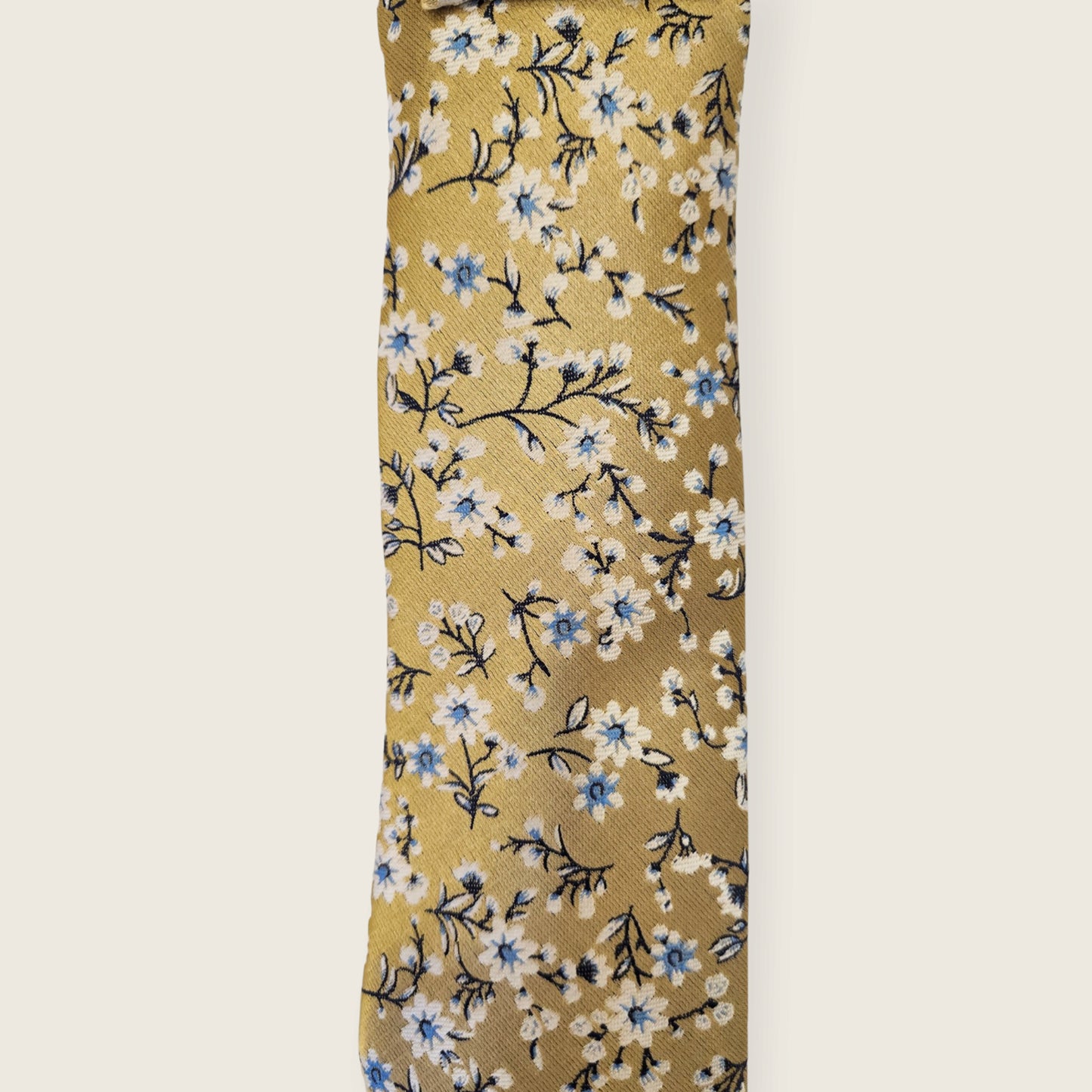 Tie and Hankie Set - Floral Gold I138497