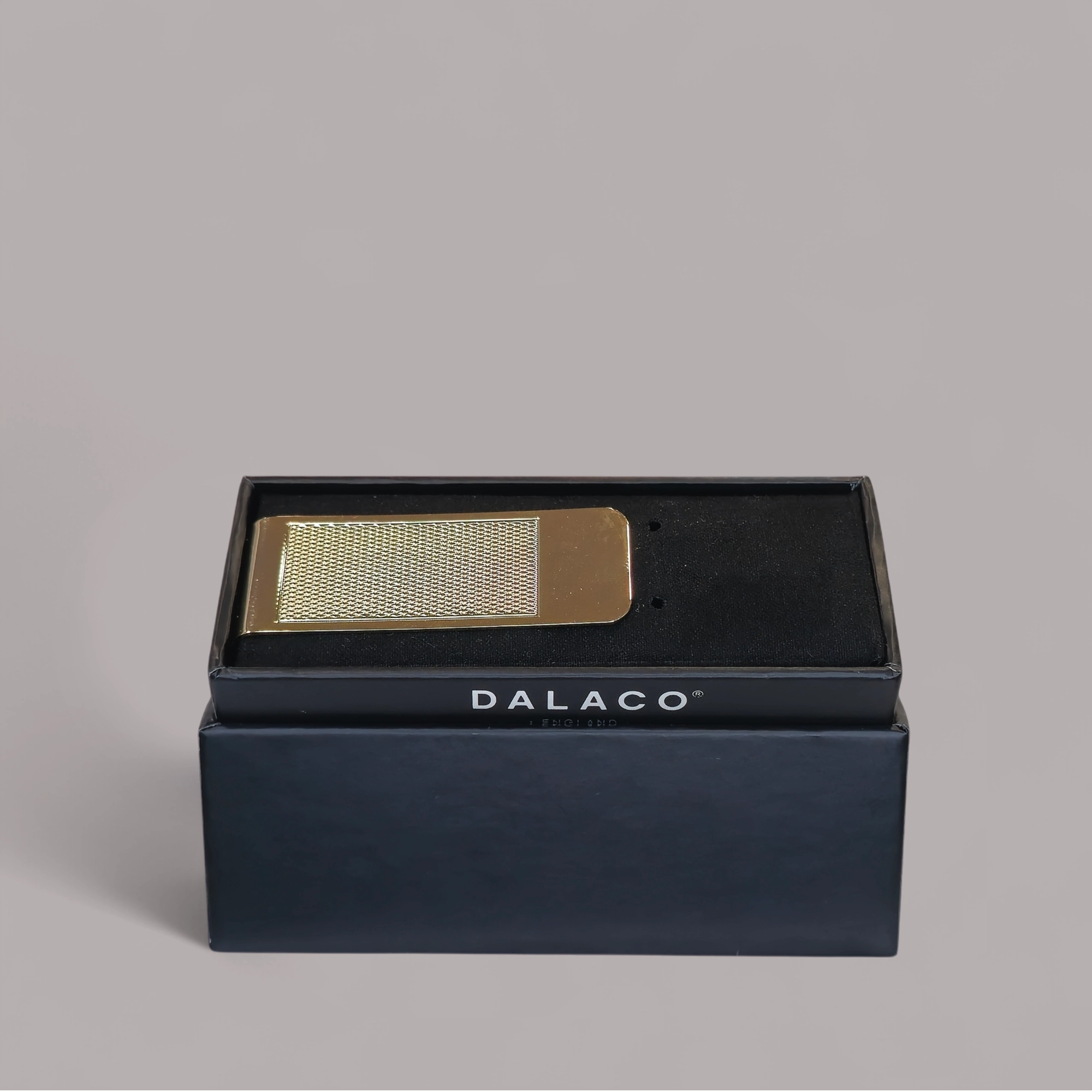 Engraved Gold Plated Money Clip