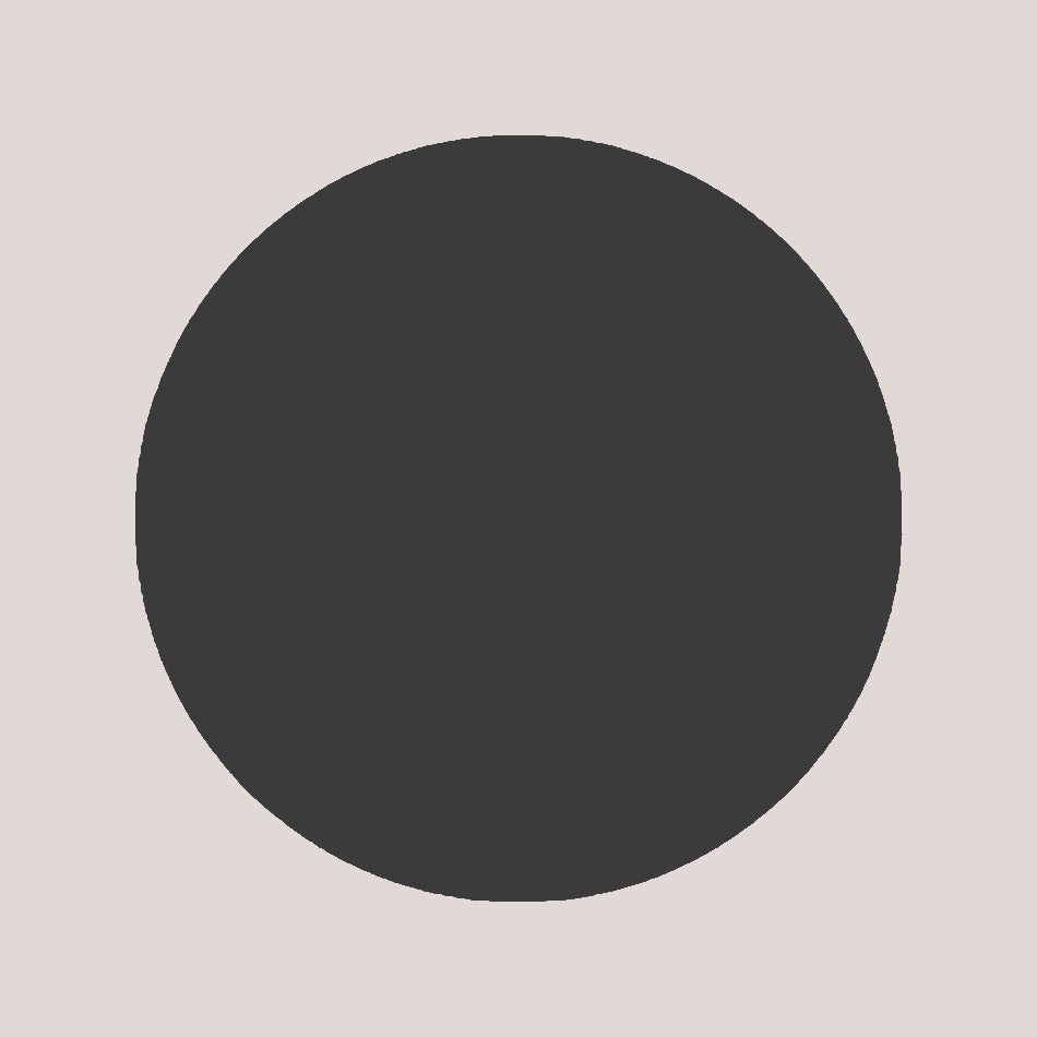 Plain Satin Hankie - Gun Metal Grey