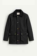 Holloway Wool-Blend Coat – Dark Brown