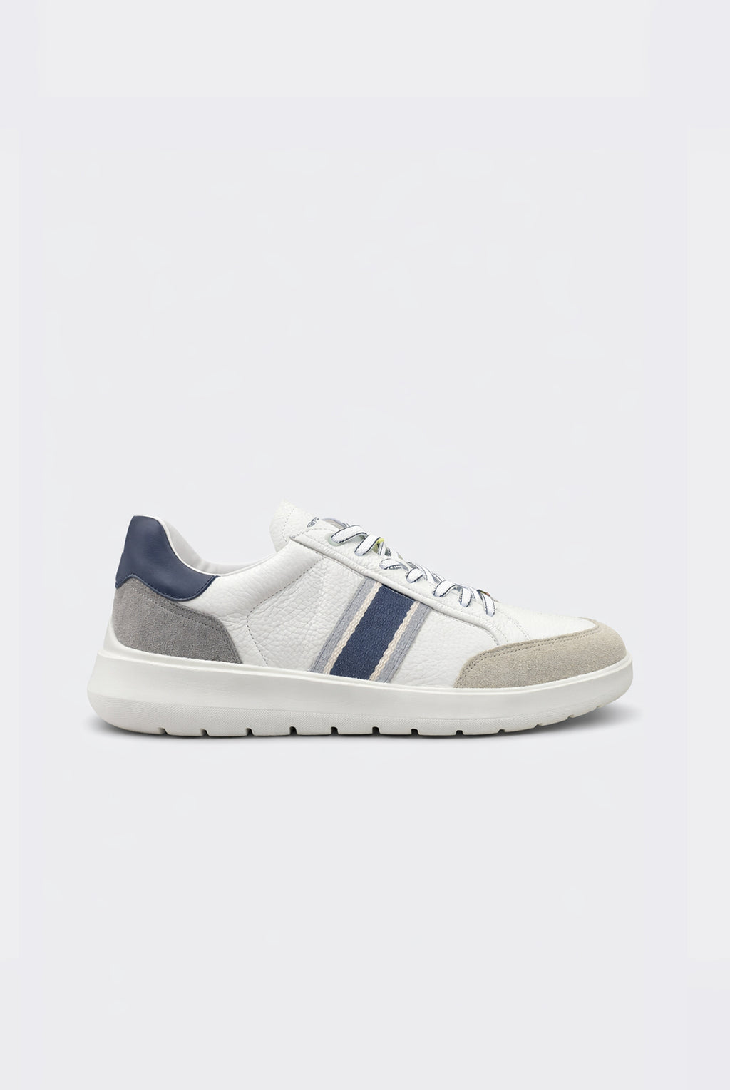 Hover Comfort Sneaker - White | Navy