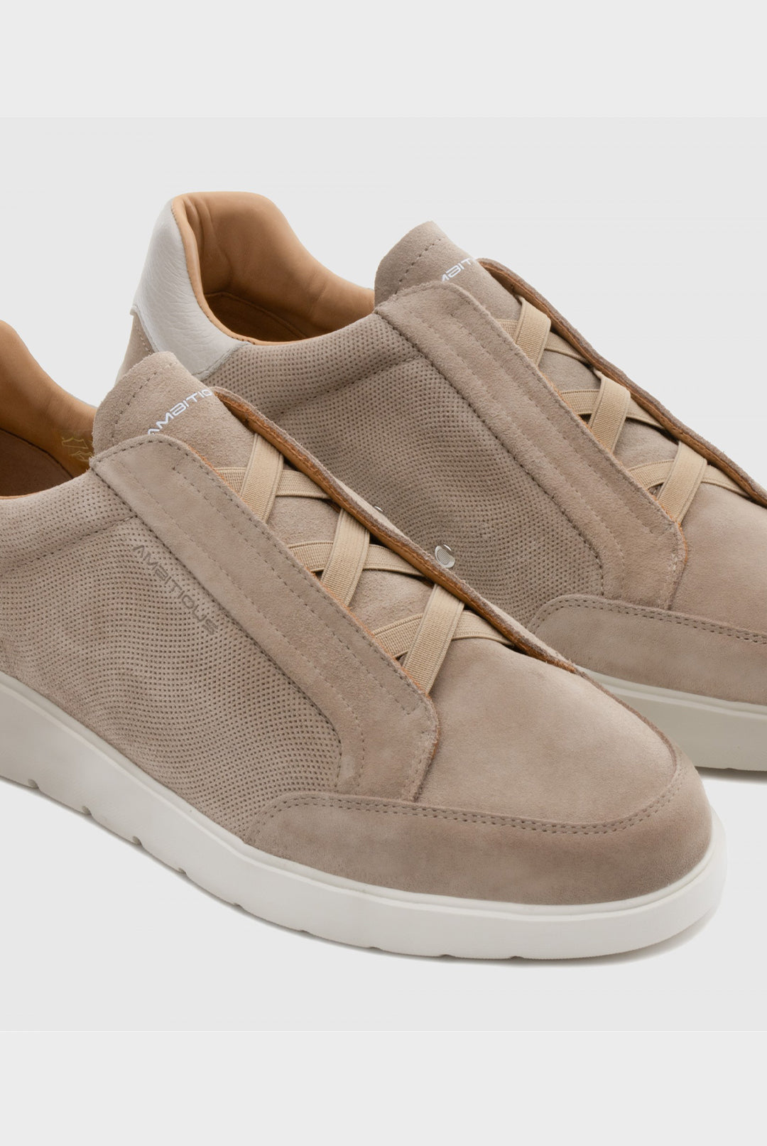 Hover Slip-On Trainer - Taupe