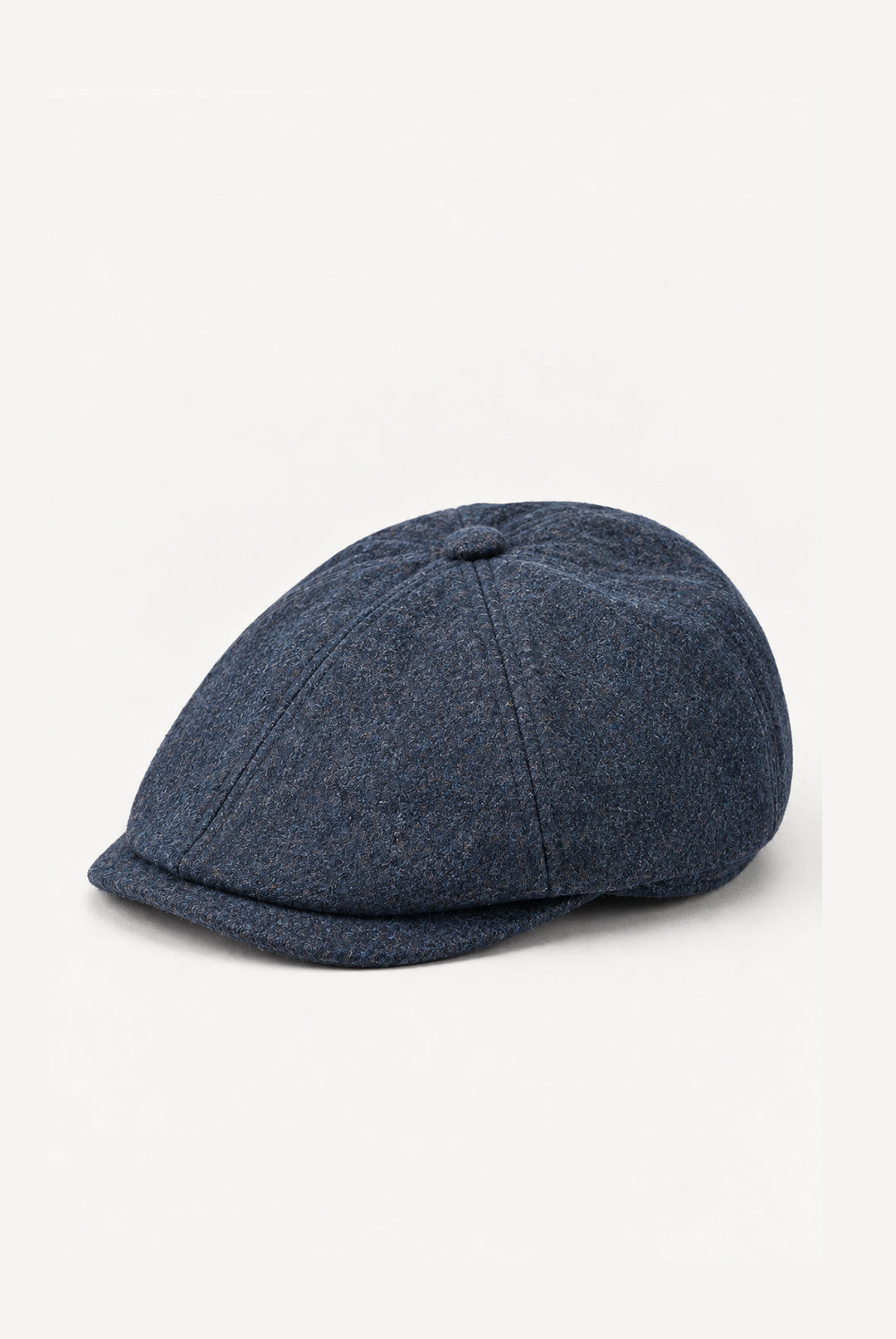 Hudson Melton News Boy Wool Cap - Jeans Blue