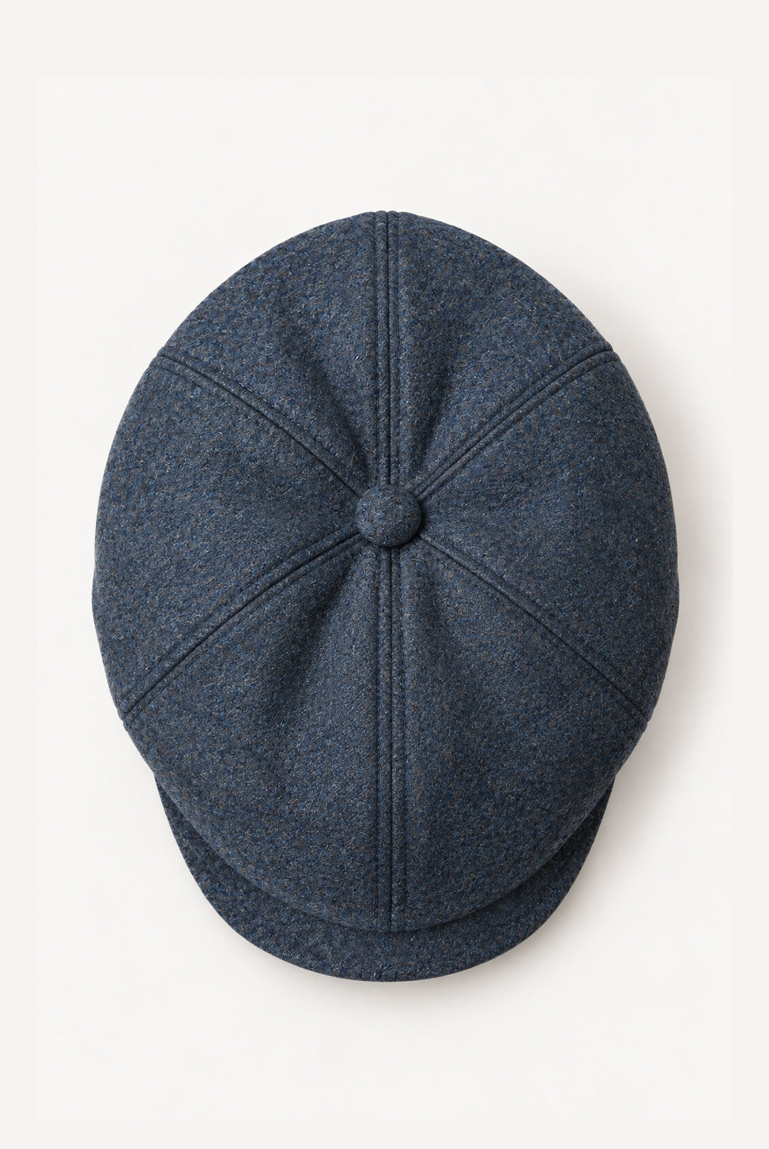Hudson Melton News Boy Wool Cap - Jeans Blue