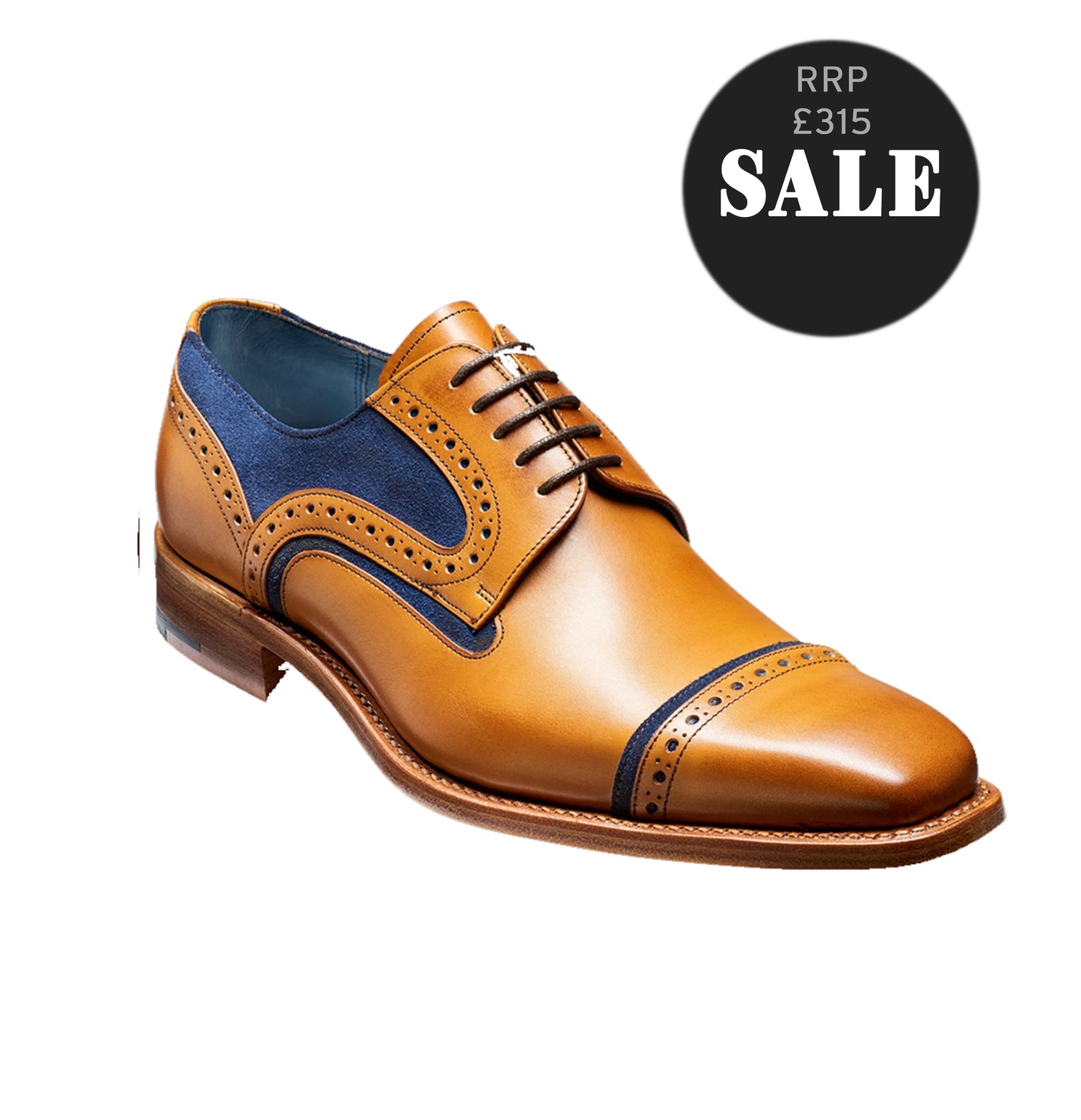 Haig Cedar Calf - Blue Suede