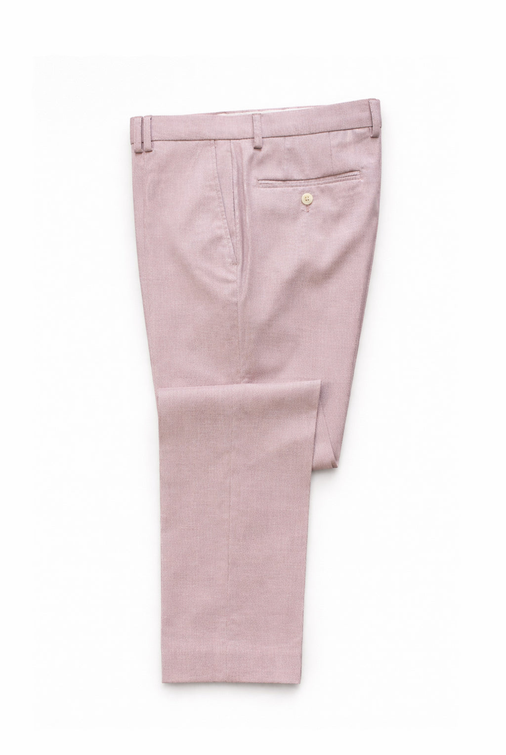 Tailored Fit Hayton Pink Textured Suit - Trousers