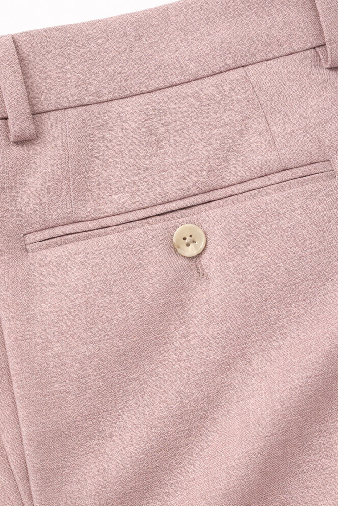 Tailored Fit Hayton Pink Textured Suit - Trousers