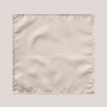 Plain Satin Hankie - Ivory