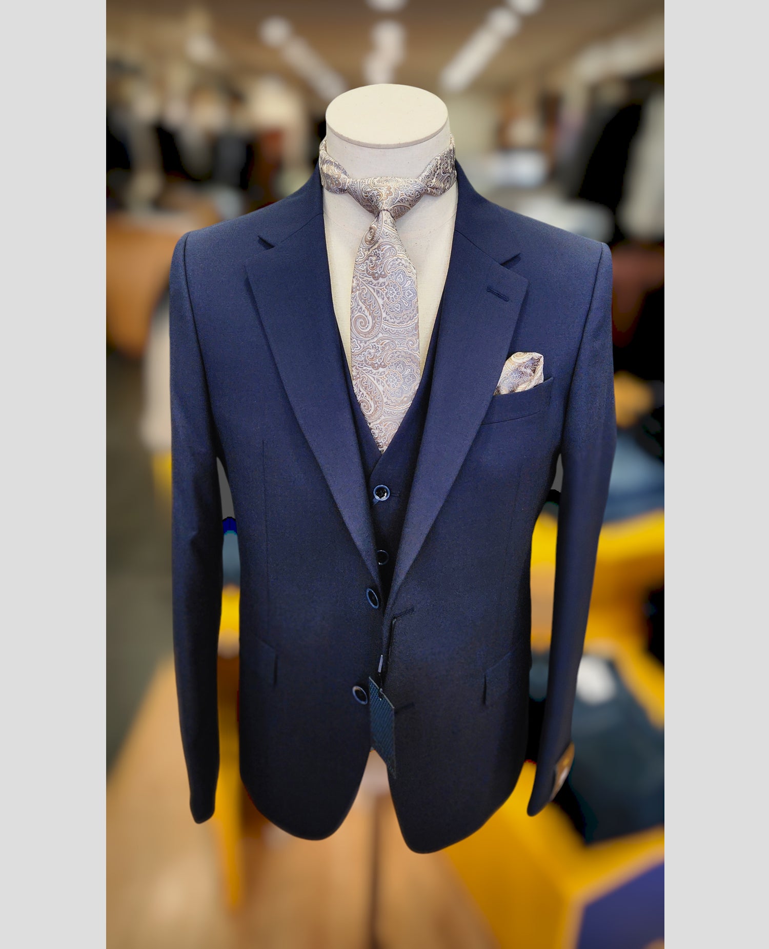 James Comfort Fit Suit Jacket - Navy