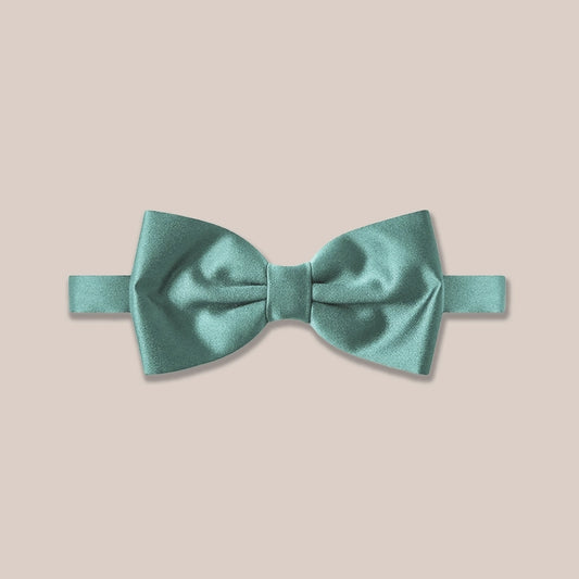 Satin Clip-On Bow Tie - Java