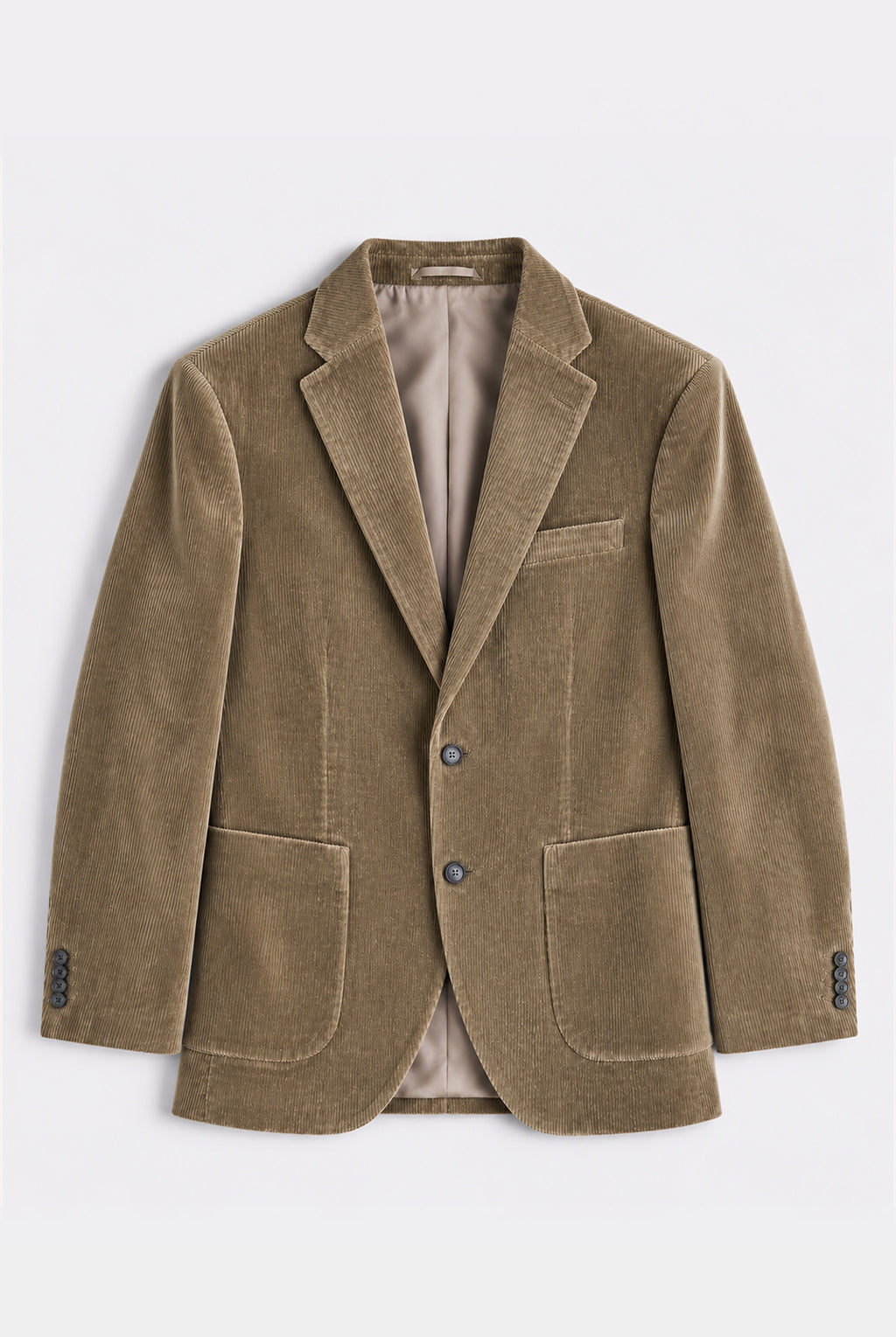 Kenny Stretch Corduroy Jacket – Sand
