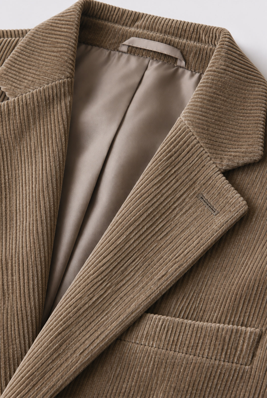 Kenny Stretch Corduroy Jacket – Sand