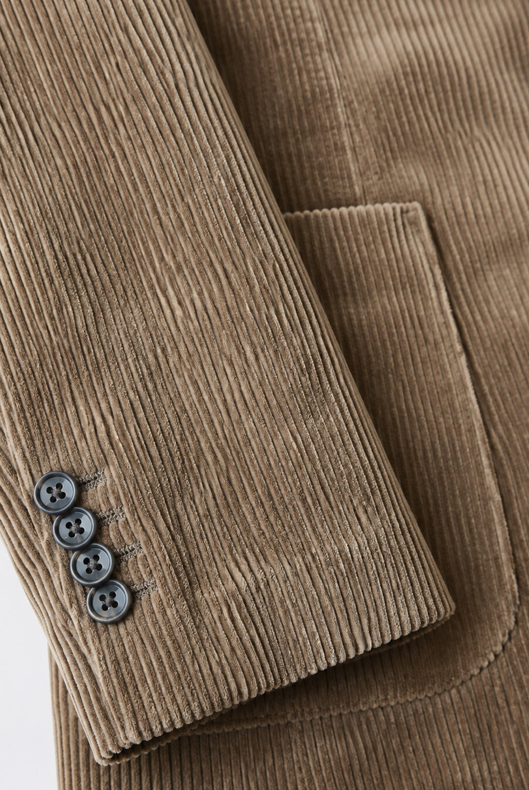 Kenny Stretch Corduroy Jacket – Sand