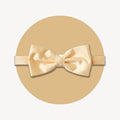 Satin Clip-On Bow Tie - Lemon