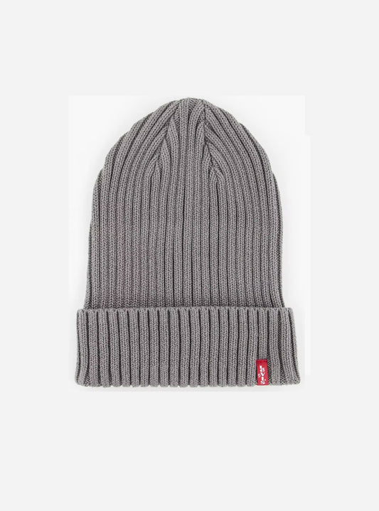 Levi's Ribbed Beanie - Grey