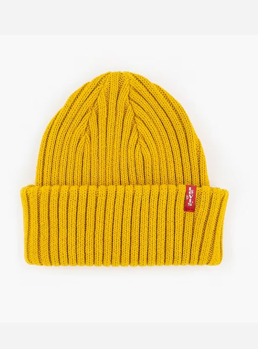 Levi's Ribbed Beanie - Yellow