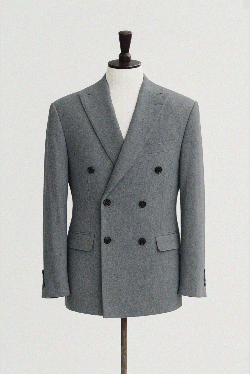 Liston Grey Flannel Double-Breasted - Jacket