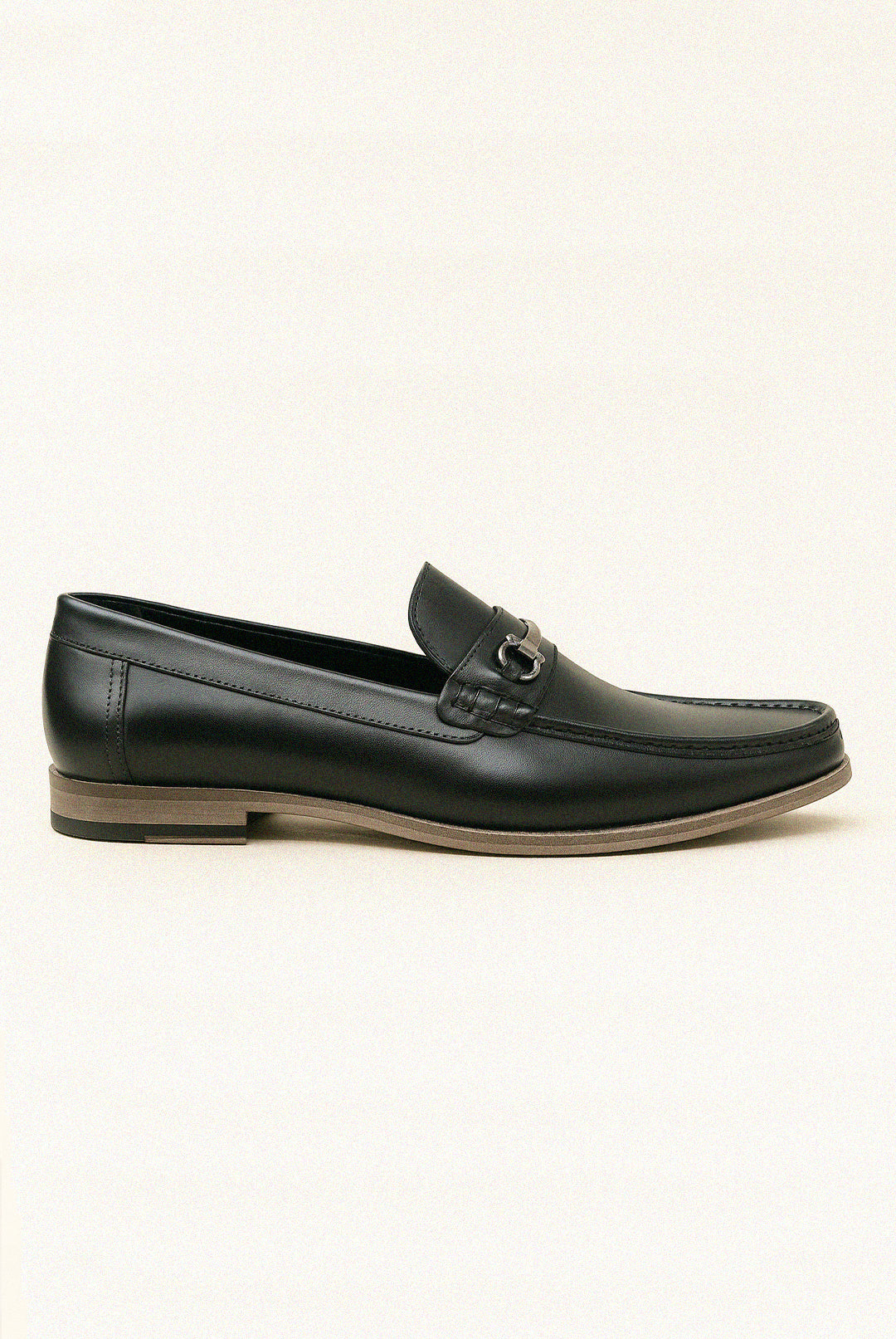 Leather Loafers - Black