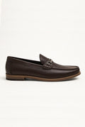 Leather Loafers - Brown