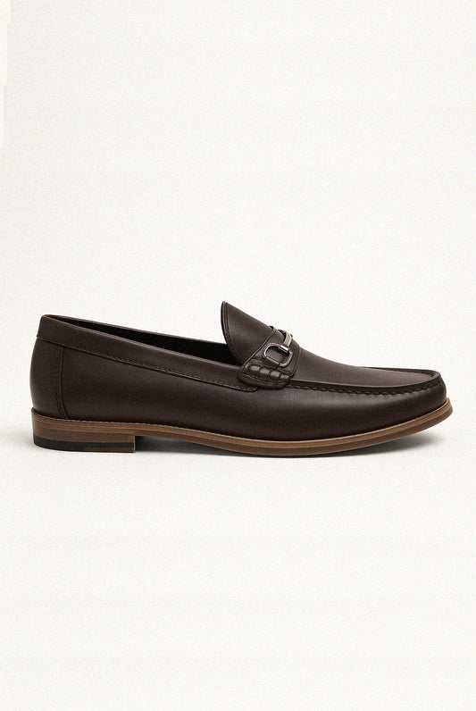 Leather Loafers - Brown