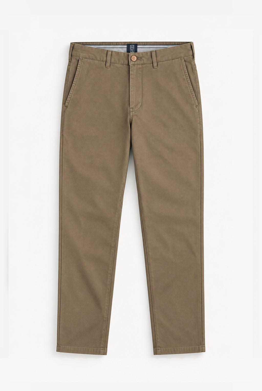 M5 Stretch Cotton Structure Chino - Taupe