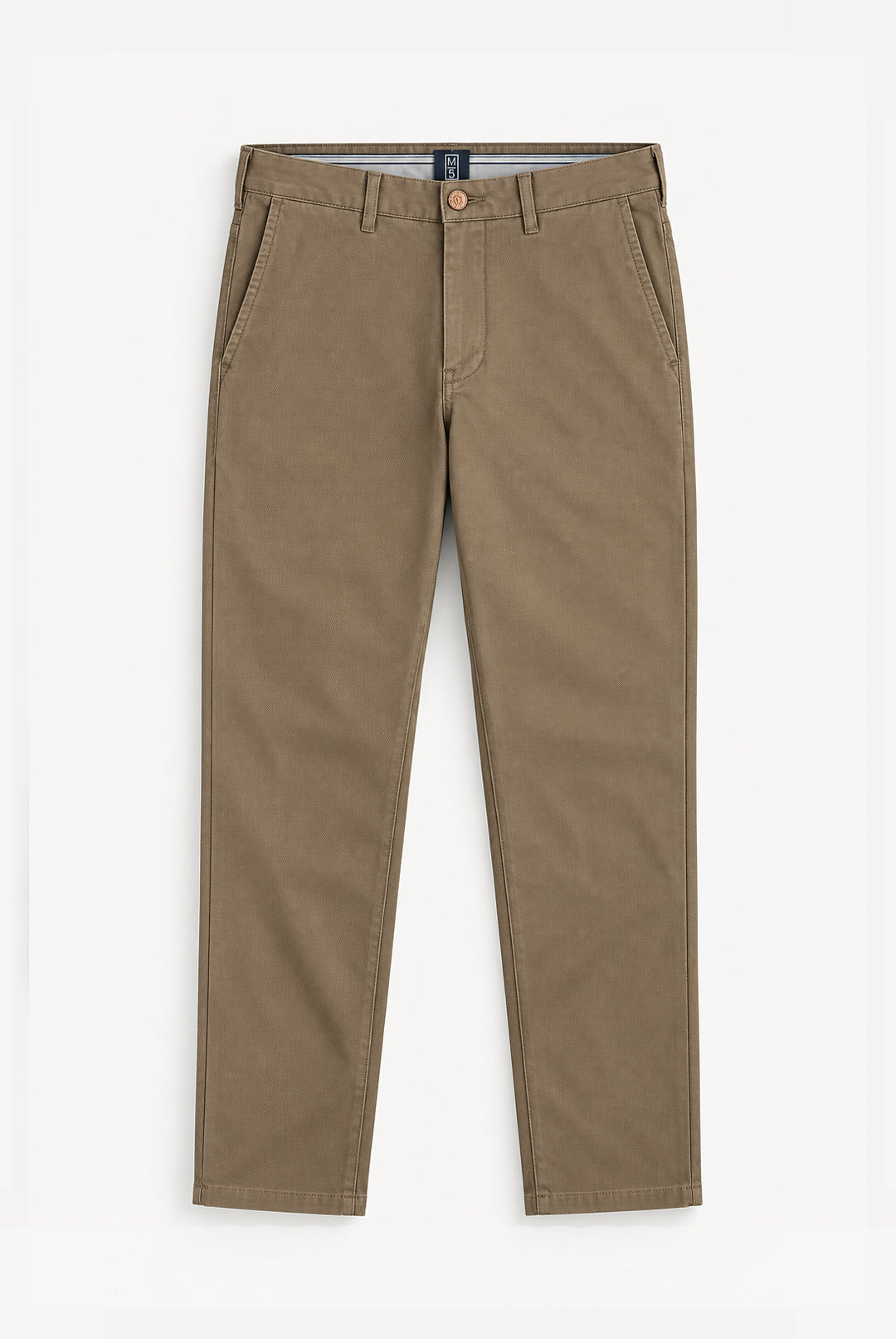 M5 Stretch Cotton Structure Chino - Taupe