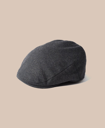 Flat Cap - Melton Grey
