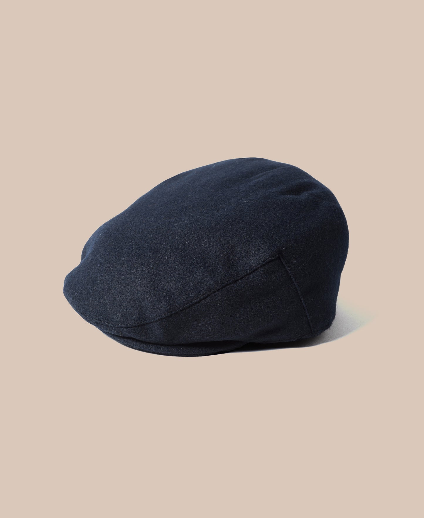 Flat Cap - Melton Navy
