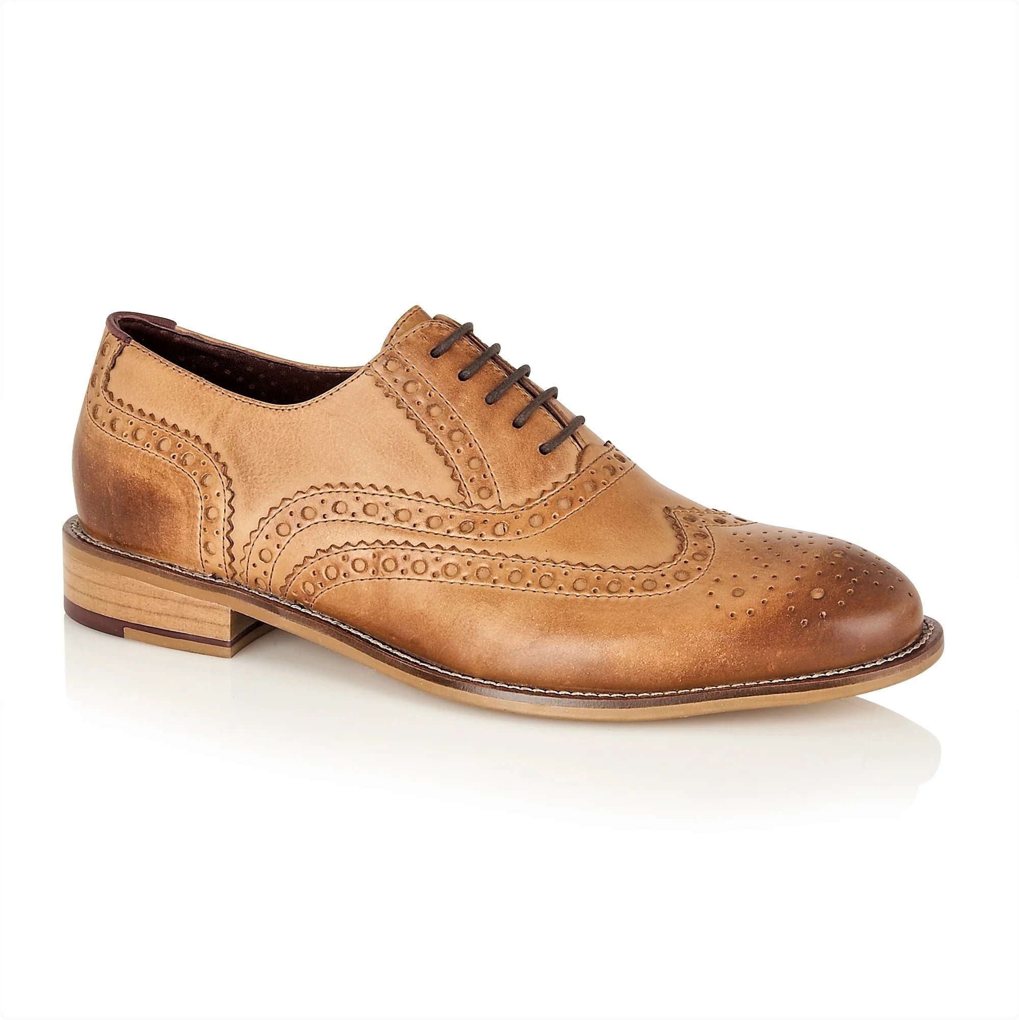 Gatsby Brogue - Tan