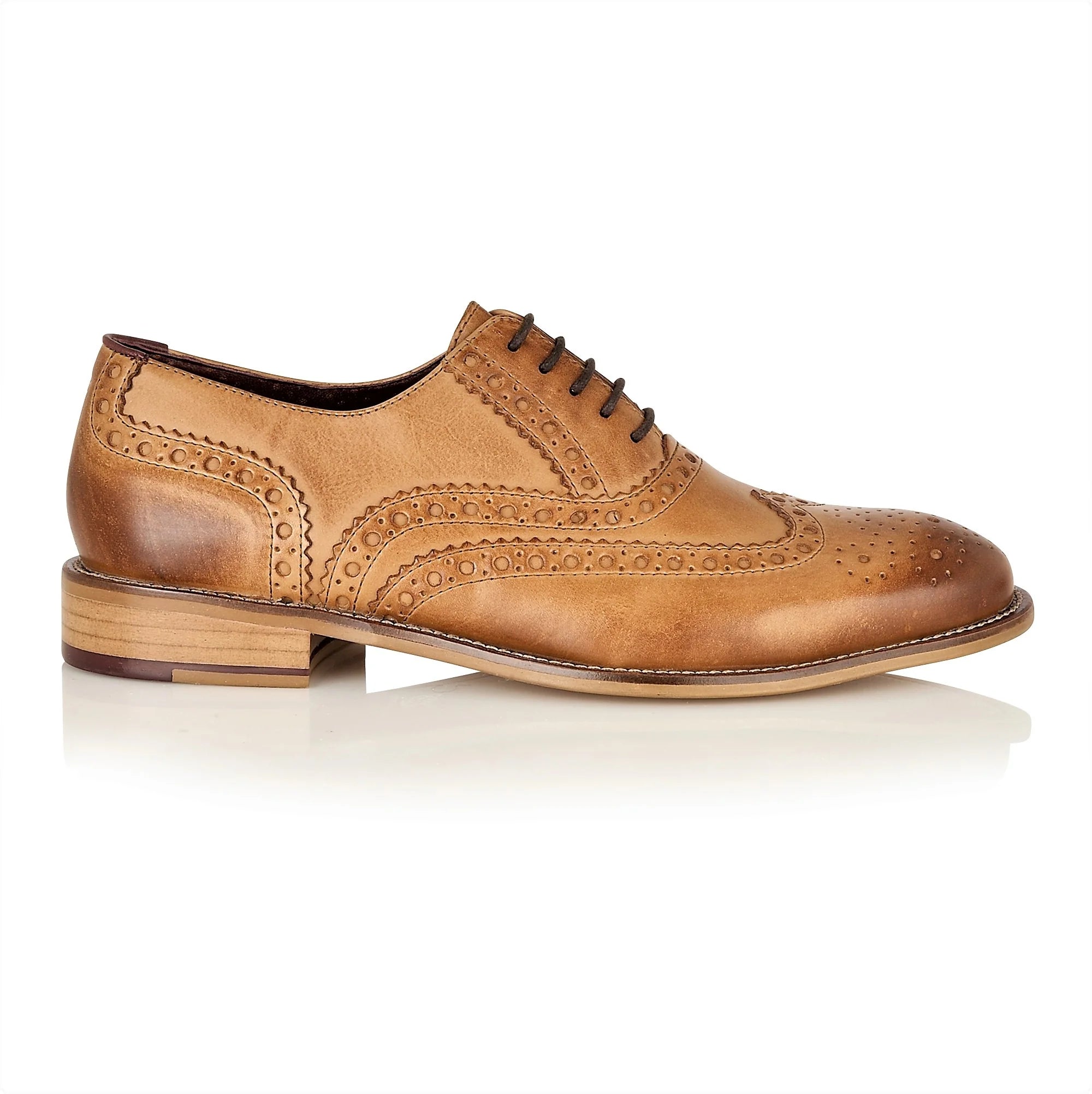 Gatsby Brogue - Tan