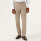 Stone Linen-Blend 3 Piece Tailored Fit Suit - Trousers