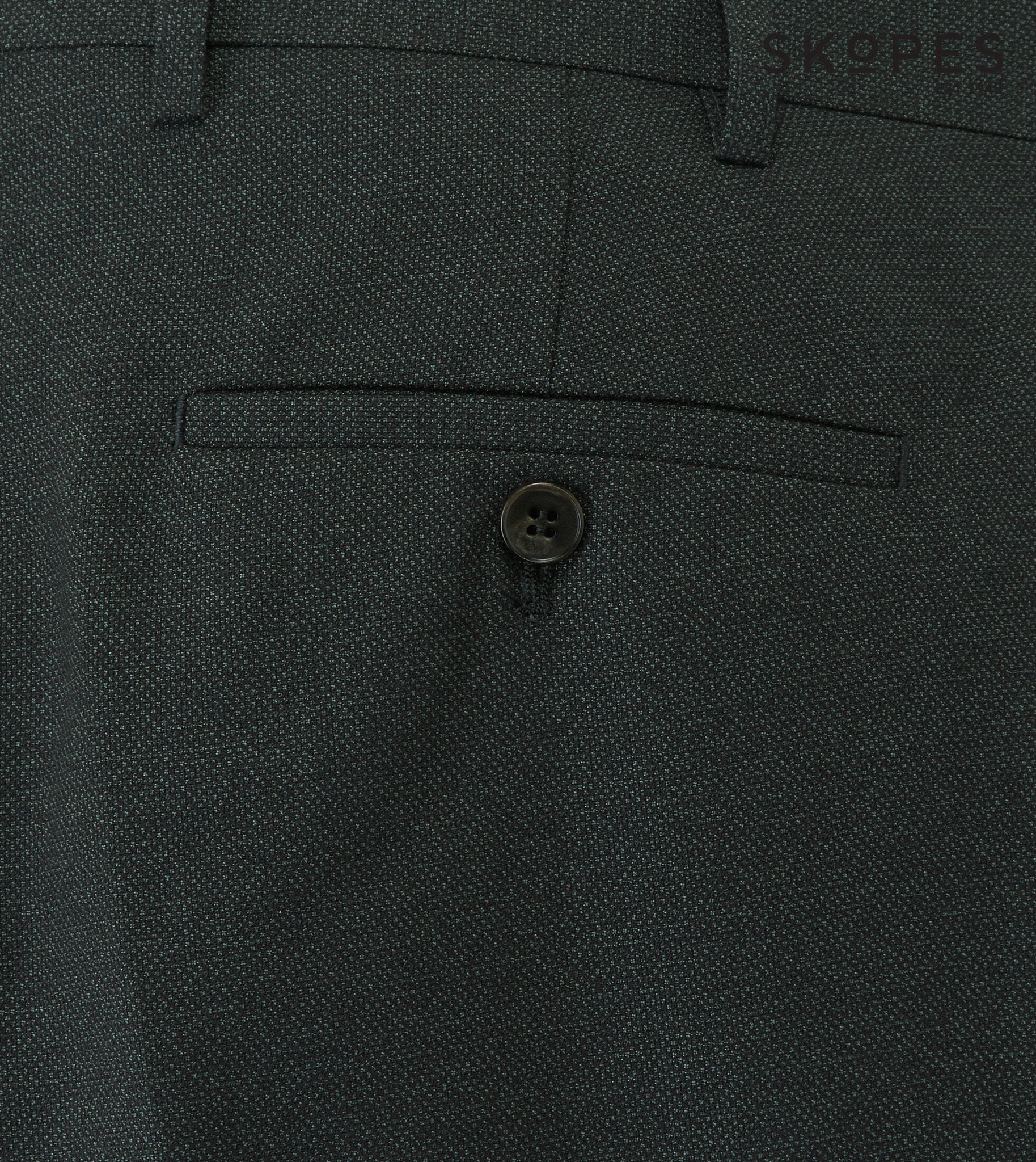 Harcourt Dark Green Suit - Trousers