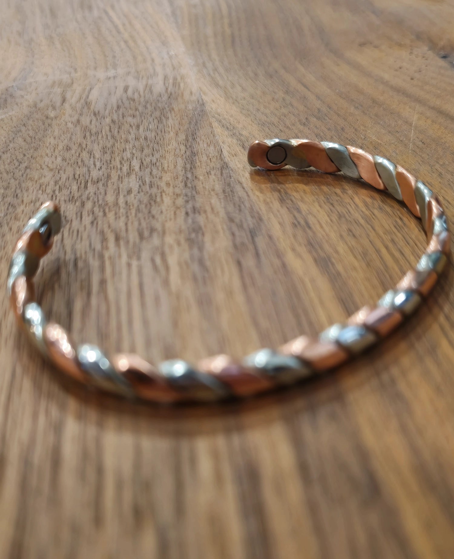 MagRelief - Copper Bracelet - Silver / Rose Gold MR055