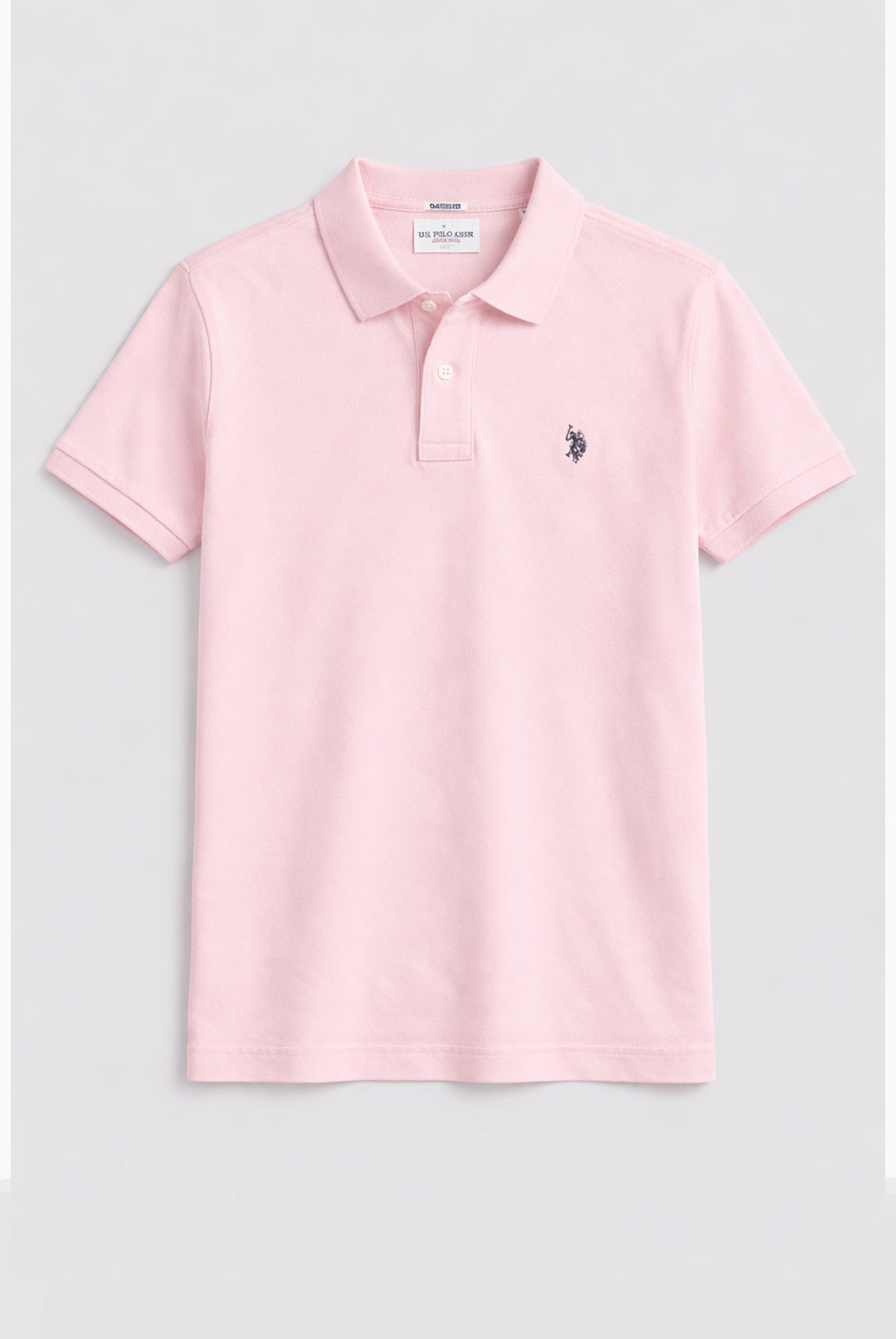 Double Horsemen Polo Shirt - Tickled Pink