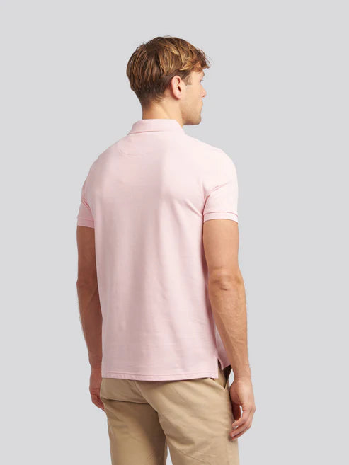 Double Horsemen Polo Shirt - Tickled Pink