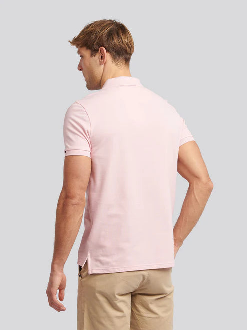 Double Horsemen Polo Shirt - Tickled Pink