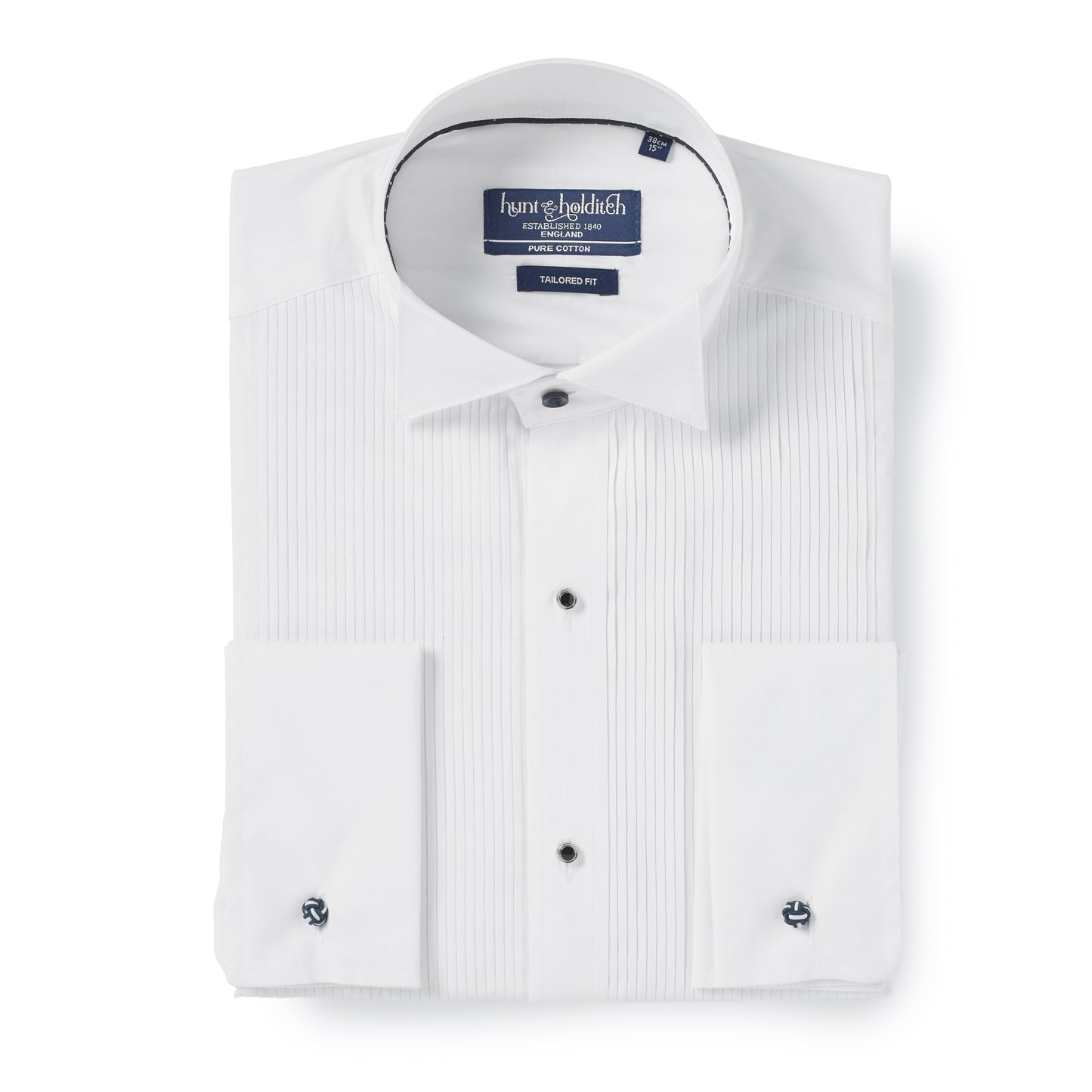 Mayfair Pleated Dress Shirt - Wing Collar
