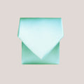 Plain Satin Tie - Mint