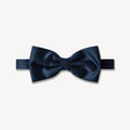 Satin Clip-On Bow Tie - Navy