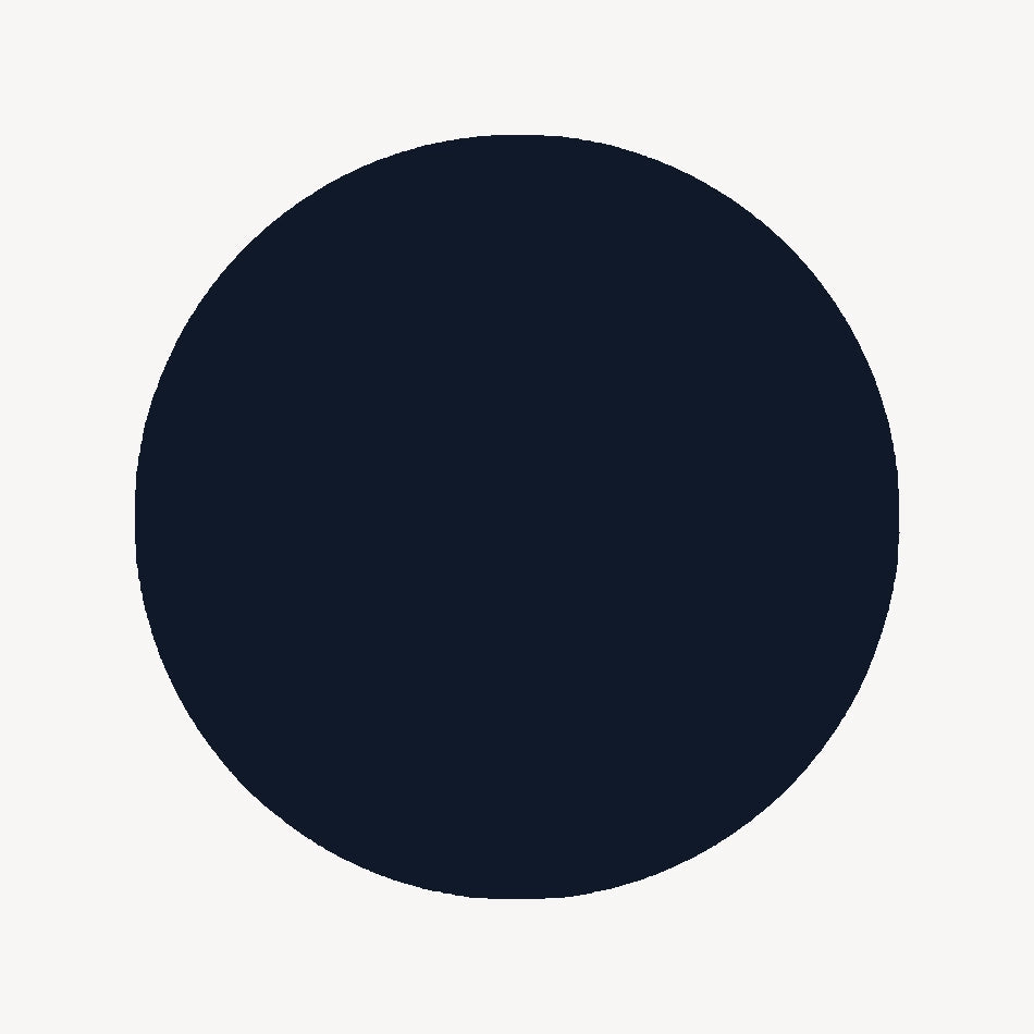 Plain Satin Tie - Navy
