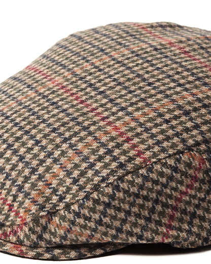 Flat Cap - Norwich 111 Tan Check