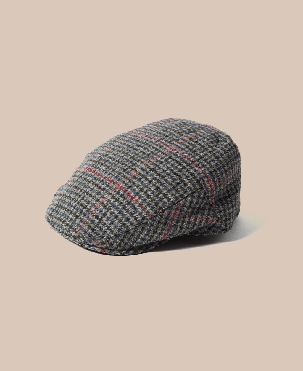Flat Cap - Norwich 114 Grey Check